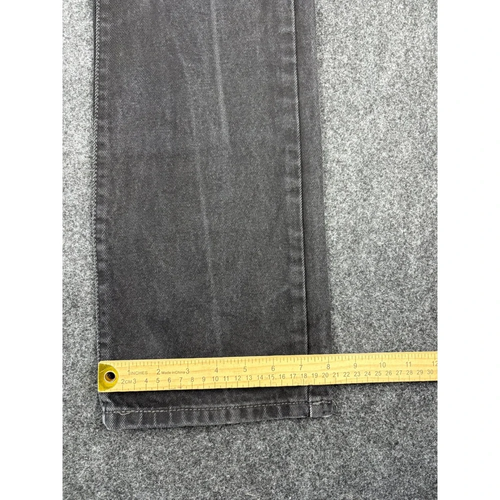 Levis 517 Bootcut Jeans Mens 29x34 Faded Black Denim (28x33) Slim Western